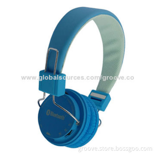 High Quality Bluetooth Headphone, V3.0 + EDR, Soft Headband for Long Time Comfortable Wearing